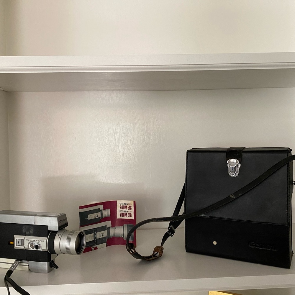 Canon 318 Vintage Super 8 Camera with Case